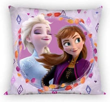 Load image into Gallery viewer, Disney Frozen Anna&amp;Elsa&amp;Olaf (2 Zijden) 40 x 40 kussensloop
