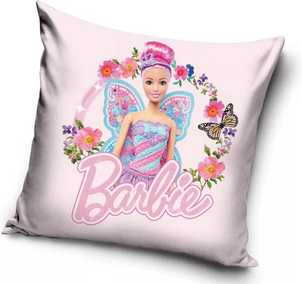 Barbie met Vlindervleugels 40 x 40 kussensloop