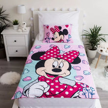 Charger l&#39;image dans la galerie, Minnie Mouse Baby Dekbedovertrek - 100 x 135 cm + 40 x 60 cm
