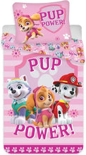 Lade das Bild in den Galerie-Viewer, Paw Patrol Dekbedovertrek Pup Power! - 140 x 200 cm + 70 x 90 cm
