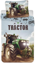 Load image into Gallery viewer, Tractor Groen Dekbedovertrek - 140 x 200 cm + 70 x 90 cm
