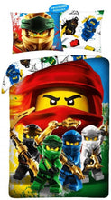 Load image into Gallery viewer, Lego Ninjago Dekbedovertrek - 140 x 200 cm + 70 x 90 cm
