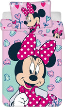 Charger l&#39;image dans la galerie, Minnie Mouse Baby Dekbedovertrek - 100 x 135 cm + 40 x 60 cm
