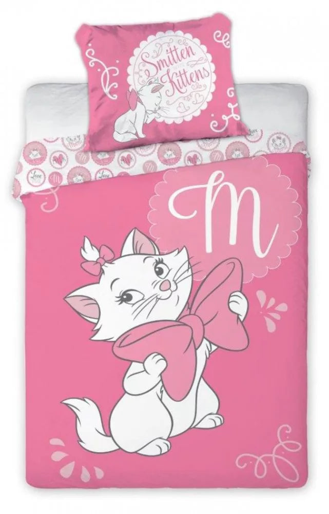 Disney Marie Cat Baby Dekbedovertrek - 100 x 135 cm + 40 x 60 cm